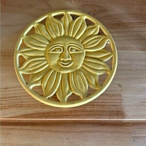 Yellow Sunflower Trivet